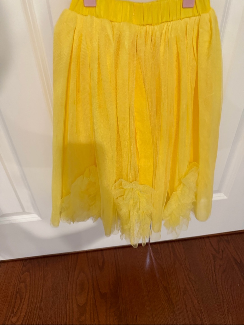Lola + The Boys Sunny Yellow Ruffle Tulle Skirt